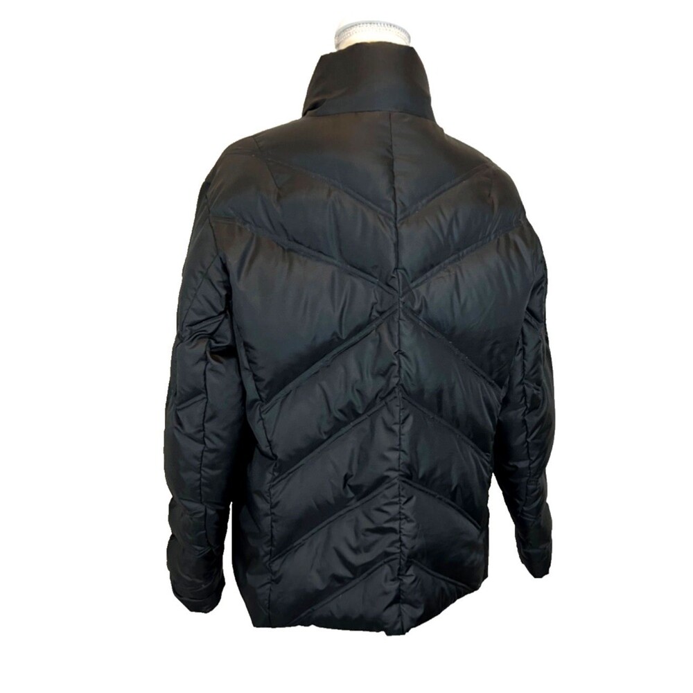 Eddie Bauer Women’s Black Long Sleeve High Neck Puff Winter Jacket XL - Picture 3 of 7